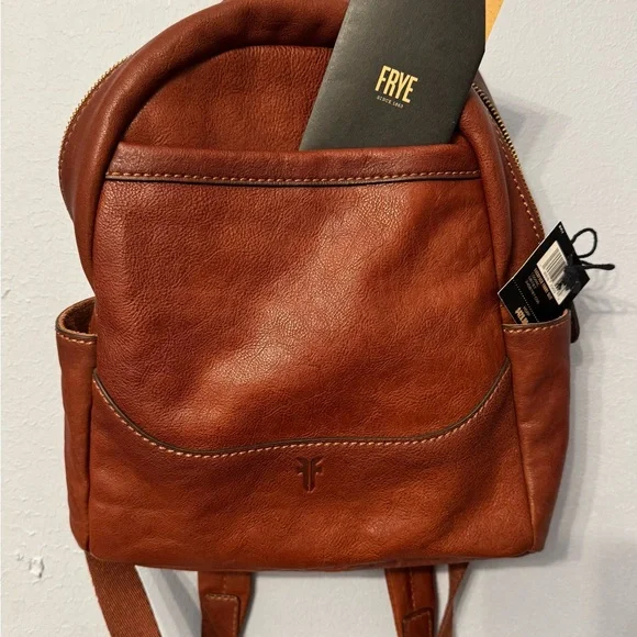 Frye | Bags | Frye Brown Leather Backpack With Timeless 